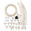 Chalk & Chuckles Mist Cooling AMZ560 Patio Misting Kit Assembly Make Your Own Misting System - 5 Minute Installation; 60 ft. & 16 Nozzles AMZ560